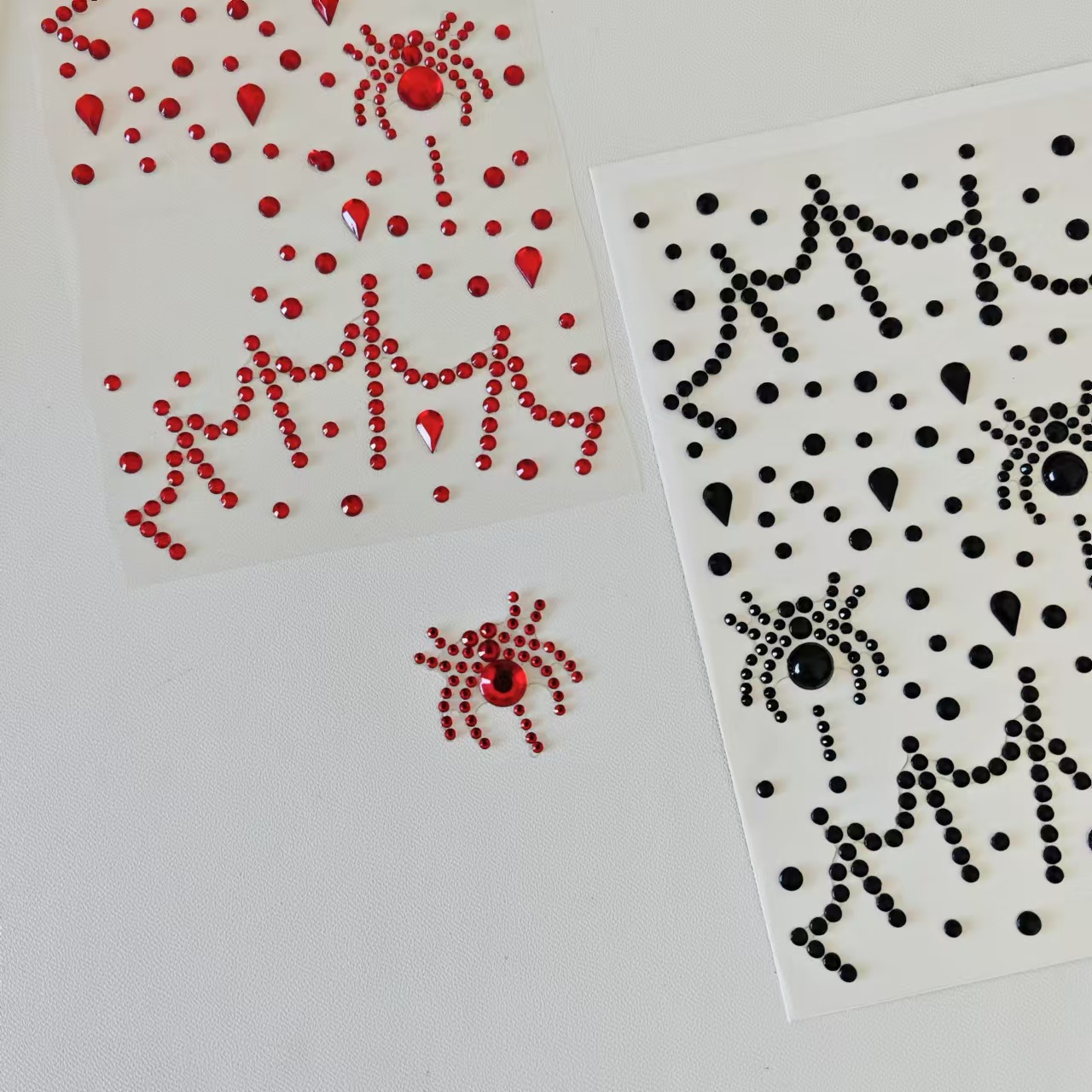 Halloween Party Supplies - Halloween Stickers Party Stage Gezichtsmake-up Glitter