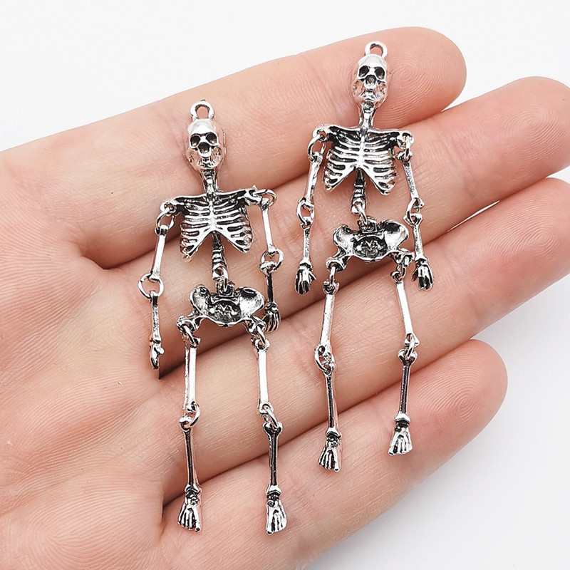 Halloween Skeleton Decoration - 2/5/10PCS Retro Schedel Skelet Hanger DIY