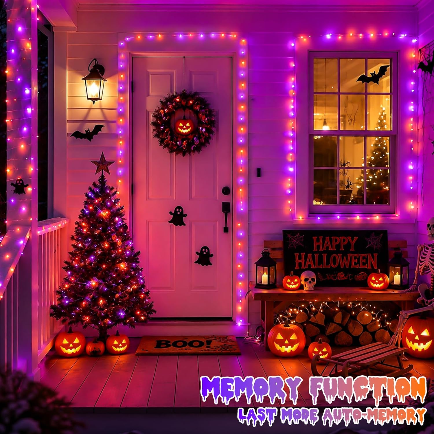 Halloween LED Solar Koperdraad - Halloween Led String Lights Orange recensie en prijs