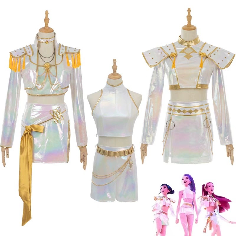 Cosplay Kostuum PU Leer Wit Zi - Halloween Costume Kids recensie en prijs