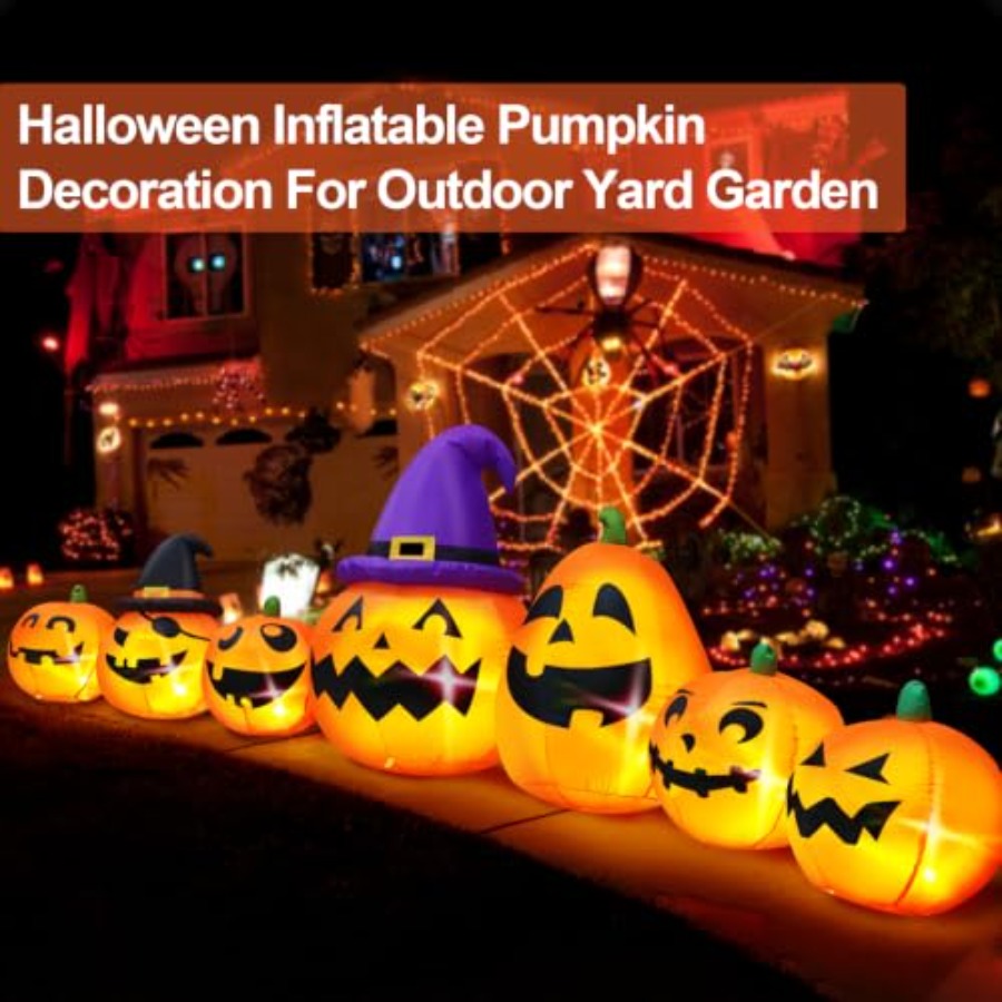 Opblaasbare Halloween-pompoen  - Halloween Pumpkin Decor Led recensie en prijs