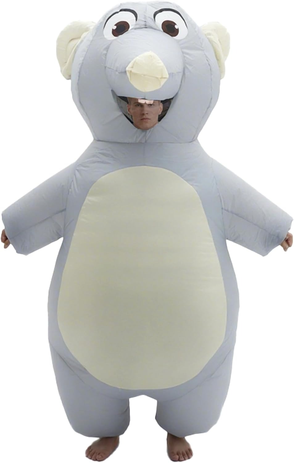 Opblaasbaar muiskostuum voor v - Halloween Costume Adult recensie en prijs