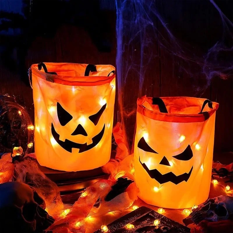 1-10PC LED Halloween Pompoenma - Halloween Pumpkin Decor Led recensie en prijs